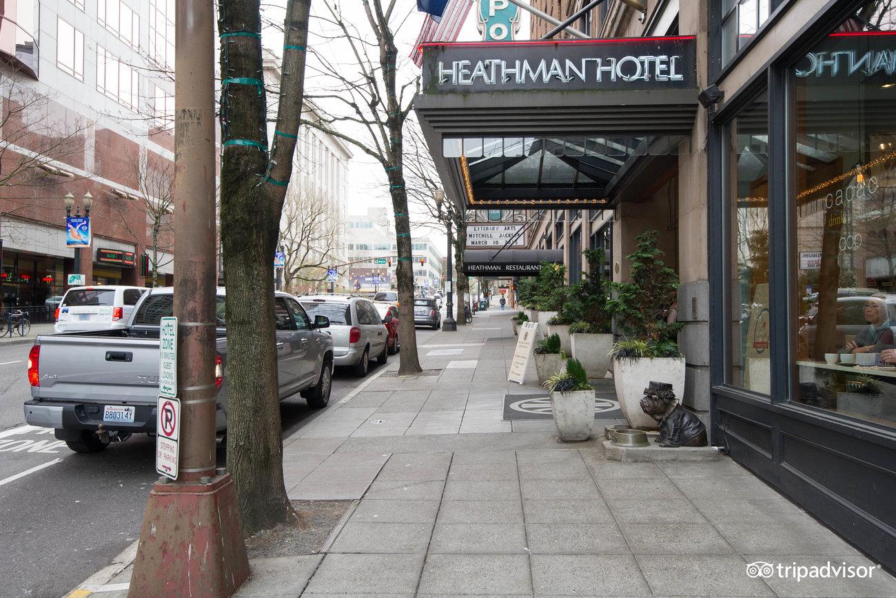 Heathman Hotel Portland Exterior foto